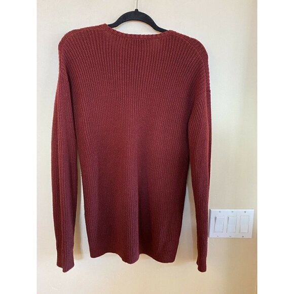 89th and madison maroon sweater. Sz. S - Picture 2 of 7